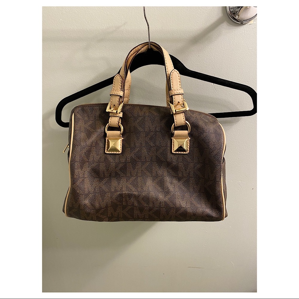 Authentic Michael Kors Medium Grayson Satchel